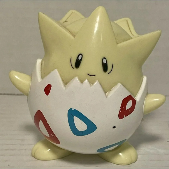 Vintage 1998 POKEMON Nintendo TOGEPI‎ 3" Plastic Battery Operated Figure by TOMY - Picture 1 of 9
